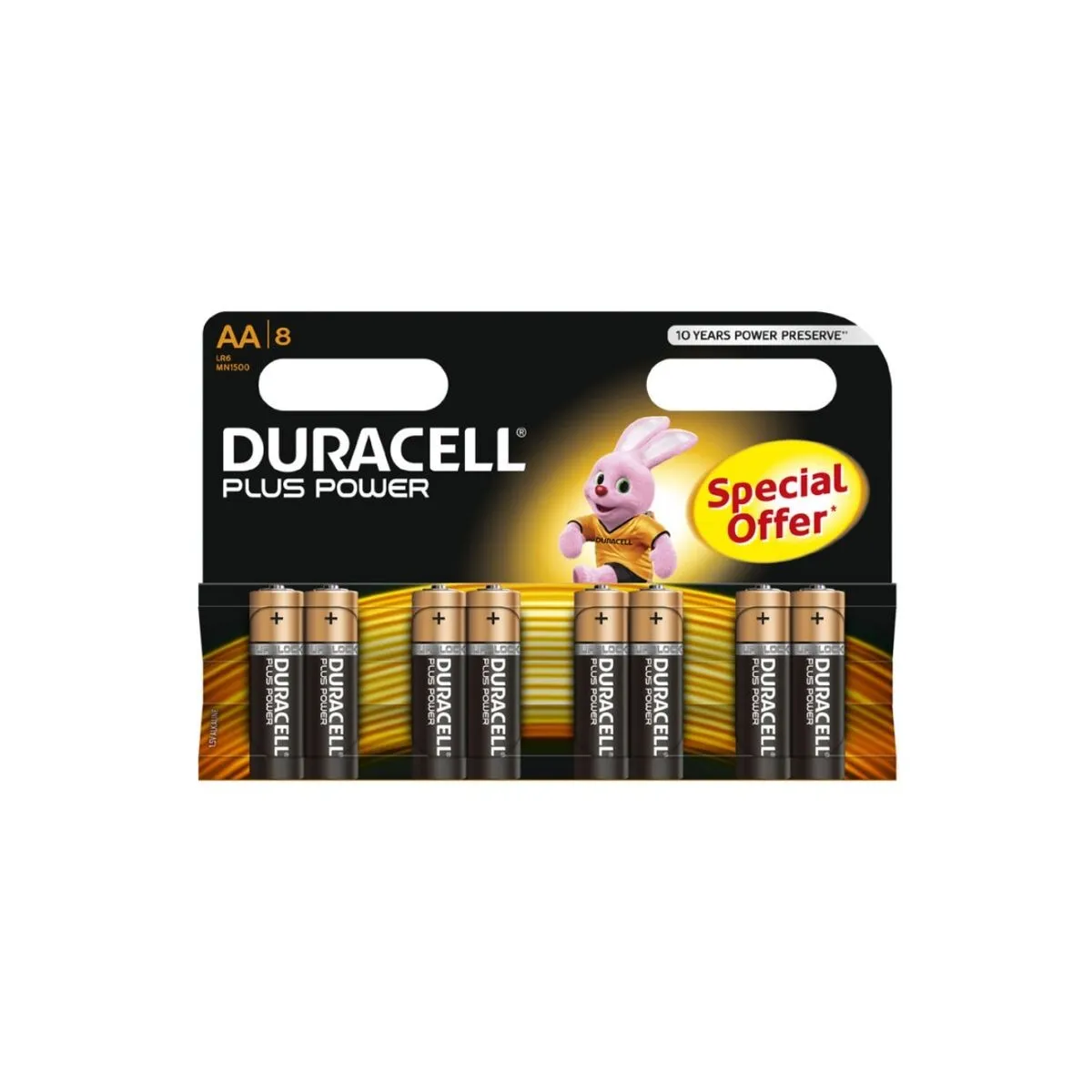Plus Power Batterie Aa Lr6 8 Stück von Duracell | Fesselliebe.de