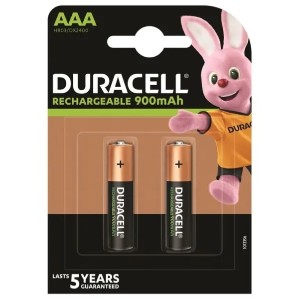 Wiederaufladbare Batterie Hr03 Aaa 900 Mah 2 Einheit von Duracell | Fesselliebe.de