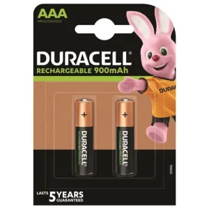 Wiederaufladbare Batterie Hr03 Aaa 900 Mah 2 Einheit von Duracell | Fesselliebe.de