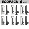 Basecock Realistischer Vibrator 2-1 Schwarz 18,5 cm -O- 4 cm von Basecock