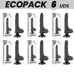 Basecock Realistischer Vibrator 2-1 Schwarz 18,5 cm -O- 4 cm von Basecock | Fesselliebe.de