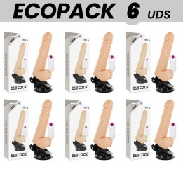 Basecock Realistischer Vibrator mit Fernbedienung natürlich mit Hoden 19,5 cm -O- 4 cm von Basecock | Fesselliebe.de