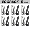 Basecock Realistischer Vibrator mit Fernbedienung Schwarz 20 cm -O- 4 cm von Basecock
