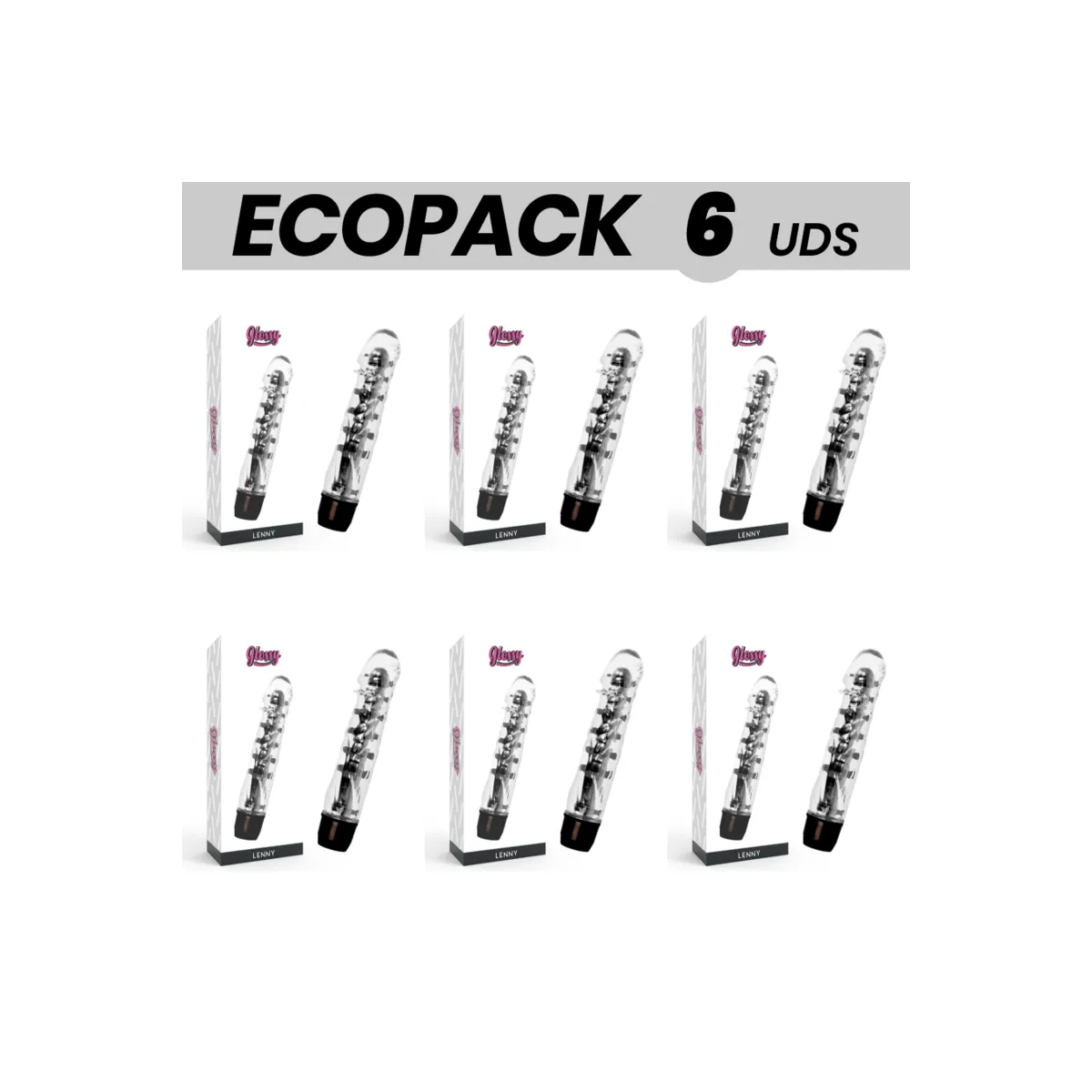 Glossy Lenny Vibrator Schwarz von Glossy | Fesselliebe.de