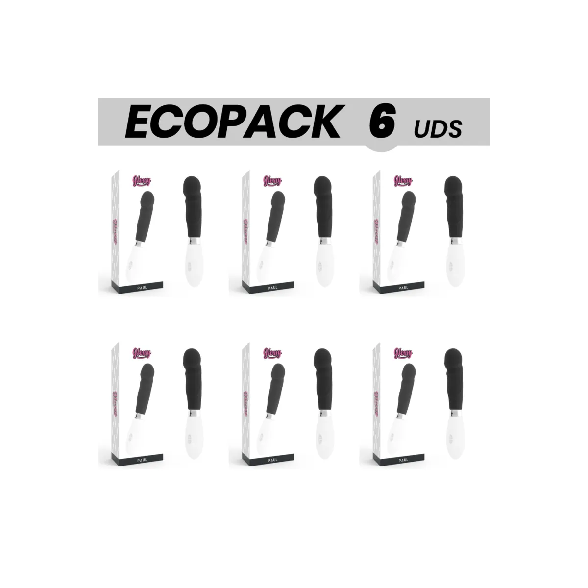 Glossy Paul Vibrator Schwarz von Glossy | Fesselliebe.de