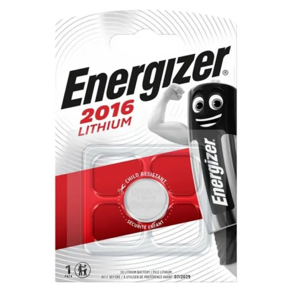 Batterie Lithium Taste Cr2016 3v 1 Einheit von Energizer | Fesselliebe.de