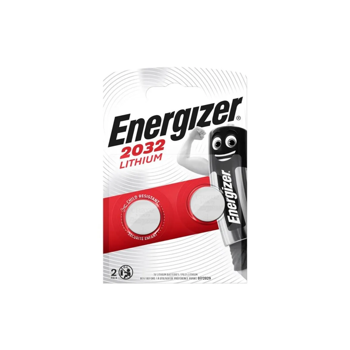 Batterie Lithium Taste Cr2032 3v 2 Einheit von Energizer | Fesselliebe.de