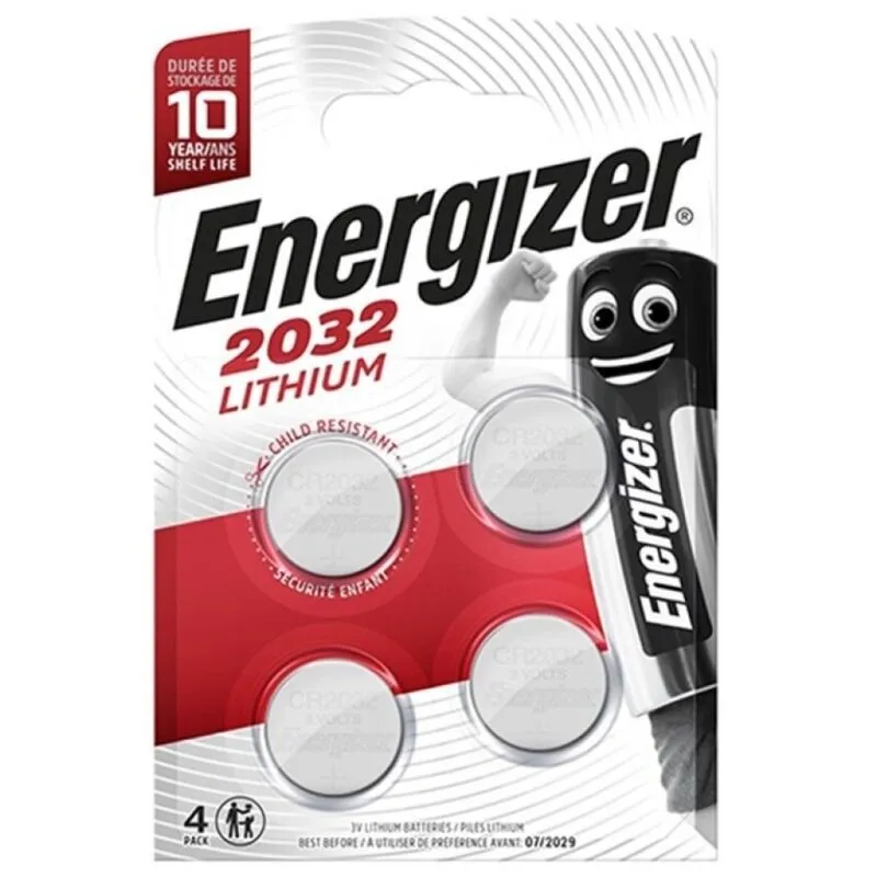 Batterie Lithium Taste Cr2032 3v 4 Einheit von Energizer | Fesselliebe.de