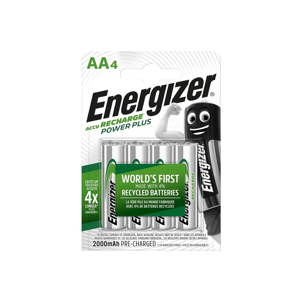 Wiederaufladbare Batterien Aa4 Blister 4 von Energizer | Fesselliebe.de