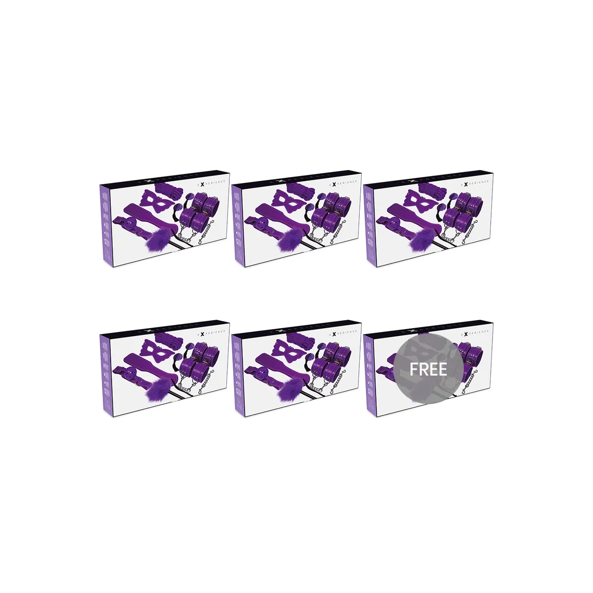 Bdsm-Fetisch-Kit Lila Serie 5+1 Kostenlos von Experience | Fesselliebe.de