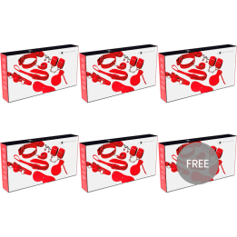 Bdsm-Fetisch-Kit Red Serie 5+1 Kostenlos von Experience | Fesselliebe.de