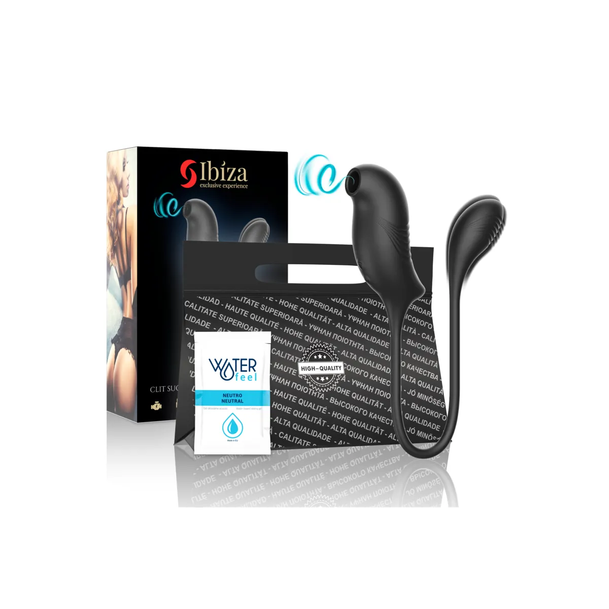 Magischer Klitoris-Saug- und Vibrationsstimulator von Ibiza | Fesselliebe.de