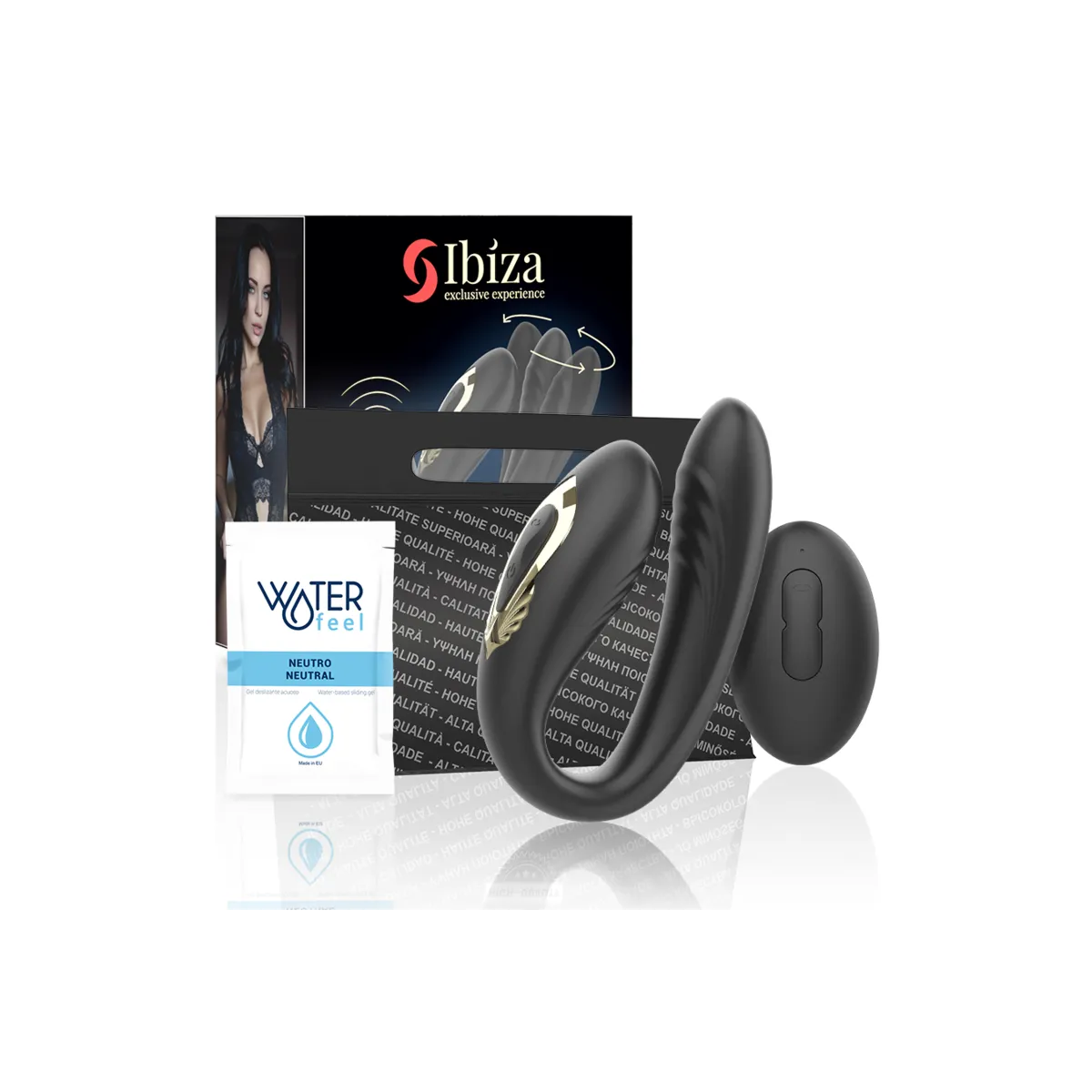 Rotierender Doppelvibrator von Ibiza | Fesselliebe.de