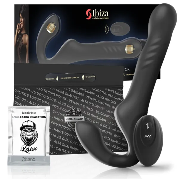 Trgerloser Vibrator mit Fernbedienung Up & Down von Ibiza | Fesselliebe.de