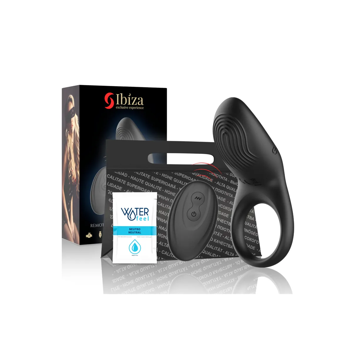 Vollkontakt-Vibrationsring mit Fernbedienung von Ibiza | Fesselliebe.de