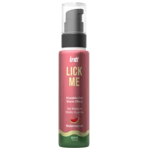 Lick Me Wassermelone Essbares Gel Wärmeeffekt von Intt Lubricants | Fesselliebe.de