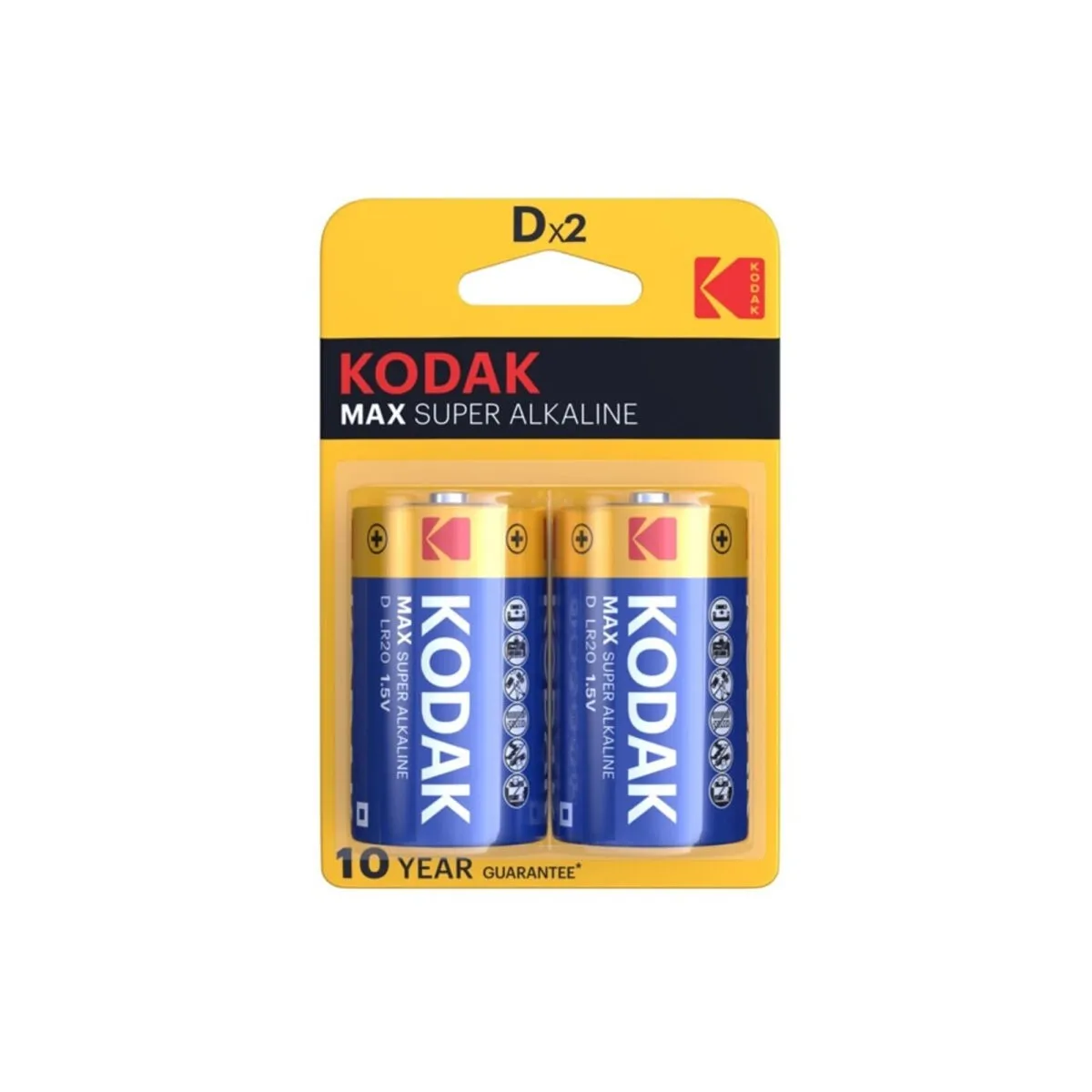 Max Alkaline Batterie D Lr20 2 Einheit von Kodak | Fesselliebe.de