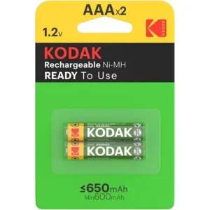 Wiederaufladbare Batterie Hr03 Aaa 650 Mah Blister*2 von Kodak | Fesselliebe.de