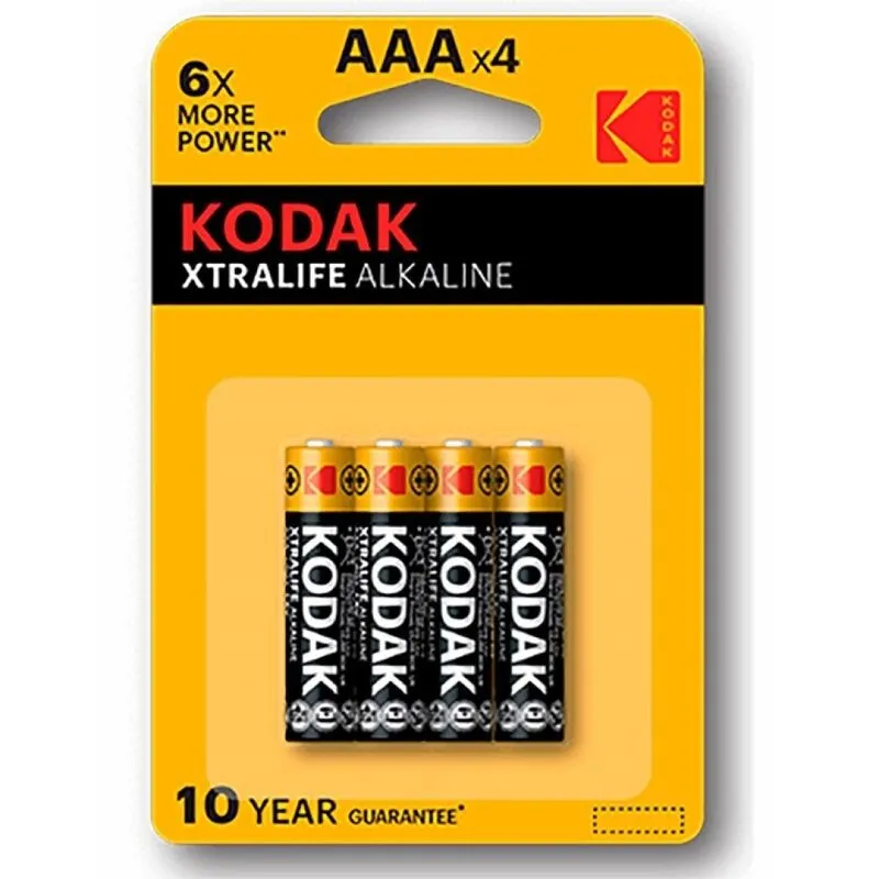 Xtralife Alkaline Batterie Aaa Lr03 Blister * 4 von Kodak | Fesselliebe.de