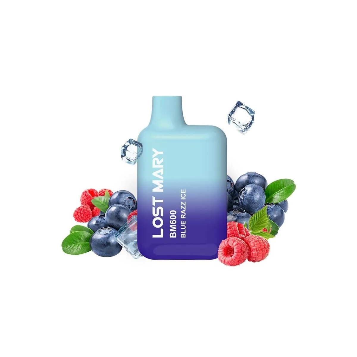 Bm600 Nikotin-Vaper 2% Einweg Blue Razz Ice von Lost Mary | Fesselliebe.de