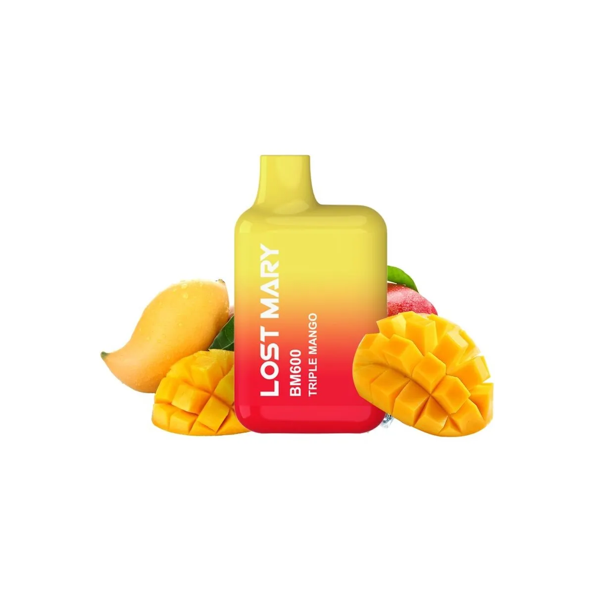 Bm600 Nikotin-Vaper 2% Einweg, Triple Mango von Lost Mary | Fesselliebe.de