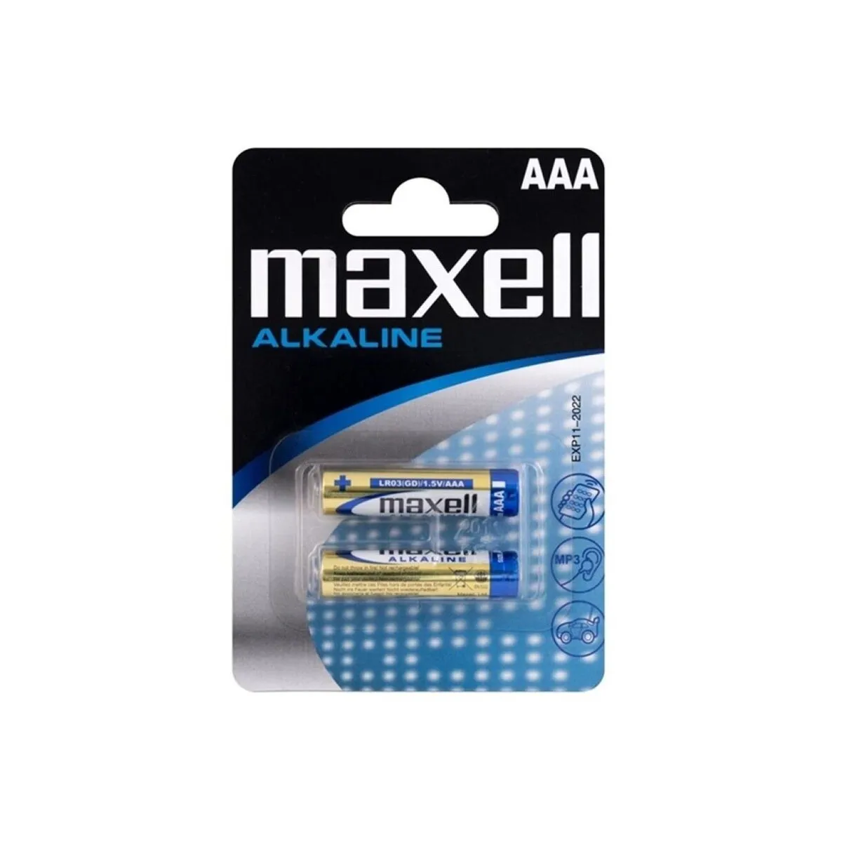 Alkalinbatterie Aaa Lr03 Blister * 2 von Maxell | Fesselliebe.de