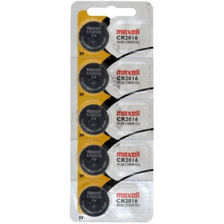 Cr2016 3v Lithium-Knopfzelle, Blister*5 von Maxell | Fesselliebe.de