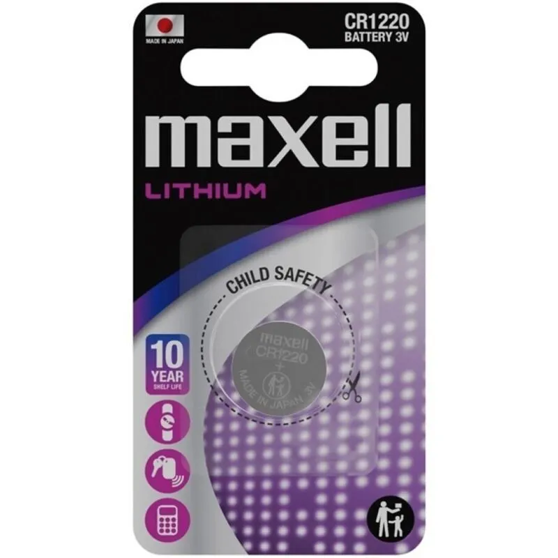 Lithium-Knopfbatterie Cr1220 3v Blister*1 von Maxell | Fesselliebe.de