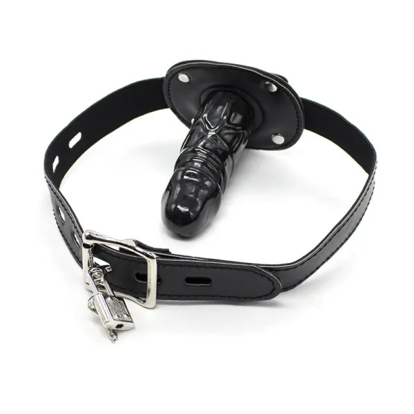 Tpe Penis Gag mit Vorhngeschloss L von Ohmama Fetish | Fesselliebe.de