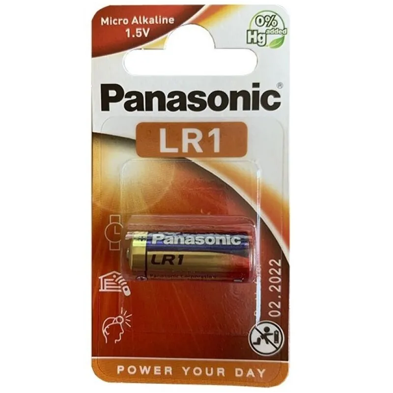 Alkaline Battery Lr1 1,5v Blister 1 Einheit von Panasonic | Fesselliebe.de