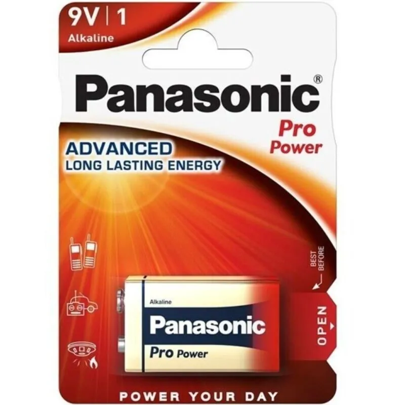 Pro Power Alkaline 9v Batterie Lr61 Blister*1 von Panasonic | Fesselliebe.de