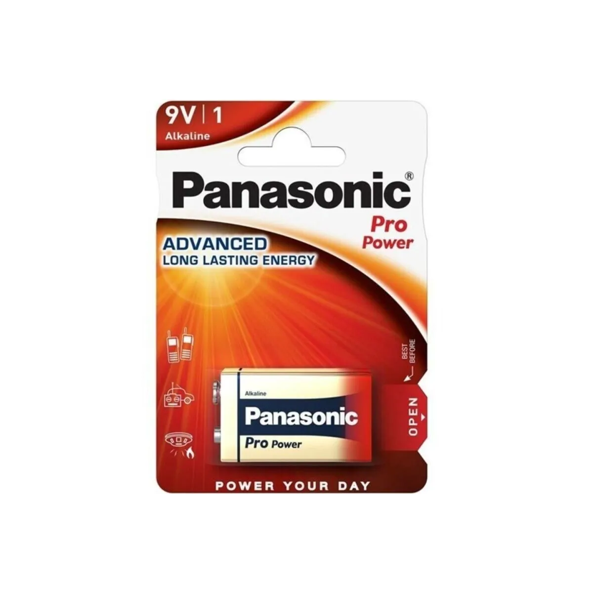Pro Power Alkaline 9v Batterie Lr61 Blister*1 von Panasonic | Fesselliebe.de