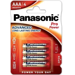 Pro Power Alkaline Aaa Batterie Lr03 Blister*4 von Panasonic | Fesselliebe.de