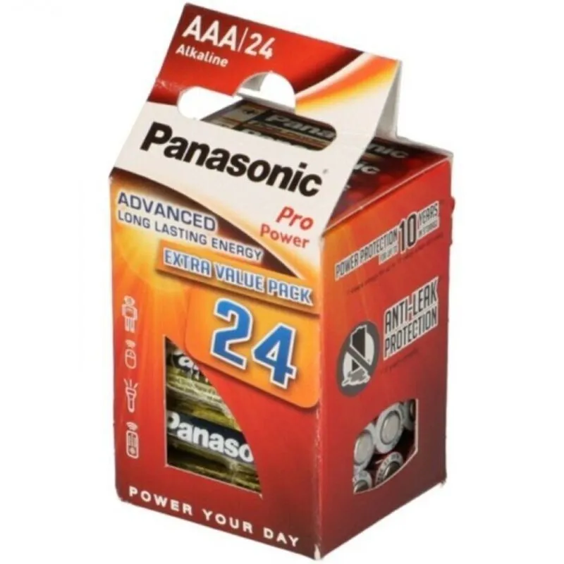 Pro Power Alkaline Aaa Batterie Lr03 Pack*24 von Panasonic | Fesselliebe.de
