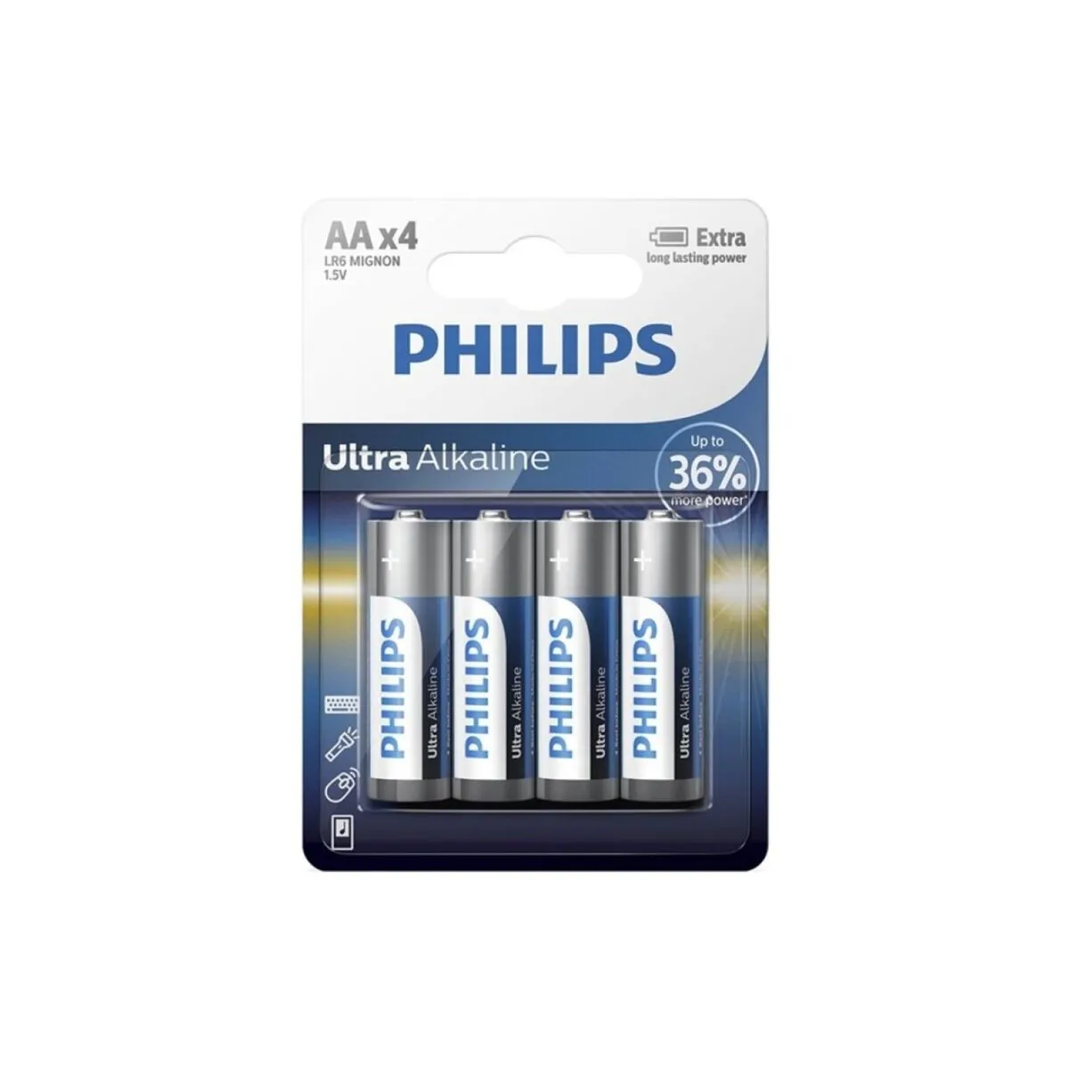Ultra Alkalibatterie Aa Lr6 4 Einheit von Phillips | Fesselliebe.de