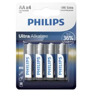 Ultra Alkalibatterie Aa Lr6 4 Einheit von Phillips | Fesselliebe.de