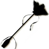 Whip & Tickle Schwarz von Secretplay 100% Fetish | Fesselliebe.de