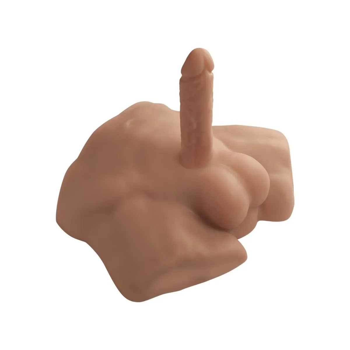 Apollo S Realistischer männlicher Halbtorso Karamell von Silexd | Fesselliebe.de