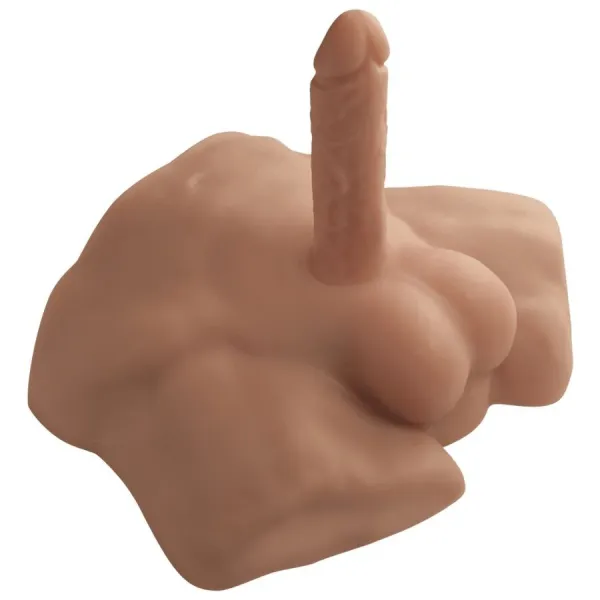 Apollo S Realistischer männlicher Halbtorso Karamell von Silexd | Fesselliebe.de