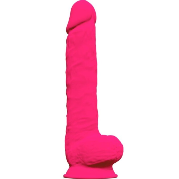 Model 1 Realistischer Penis Premium Silexpan Silikon Fuchsia 38 cm von Silexd | Fesselliebe.de