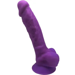 Model 1 Realistischer Penis Premium Silexpan Silikon Violett 17,5 cm von Silexd | Fesselliebe.de