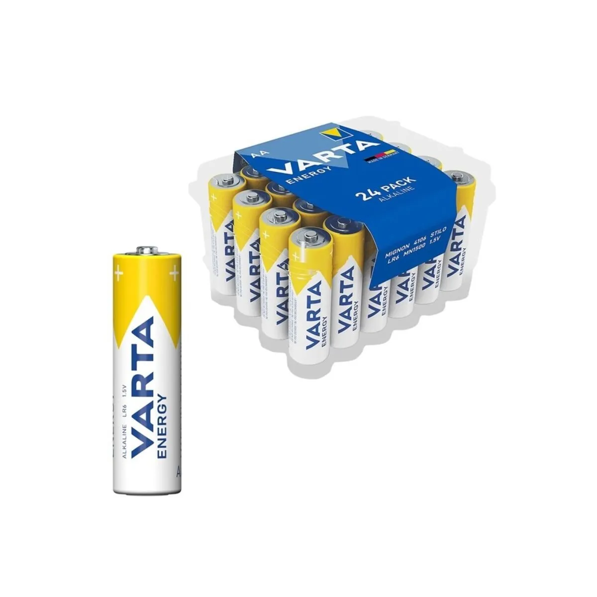 Energy Alkaline Batterie Aa Lr6 Pack*24 Batterien von Varta | Fesselliebe.de