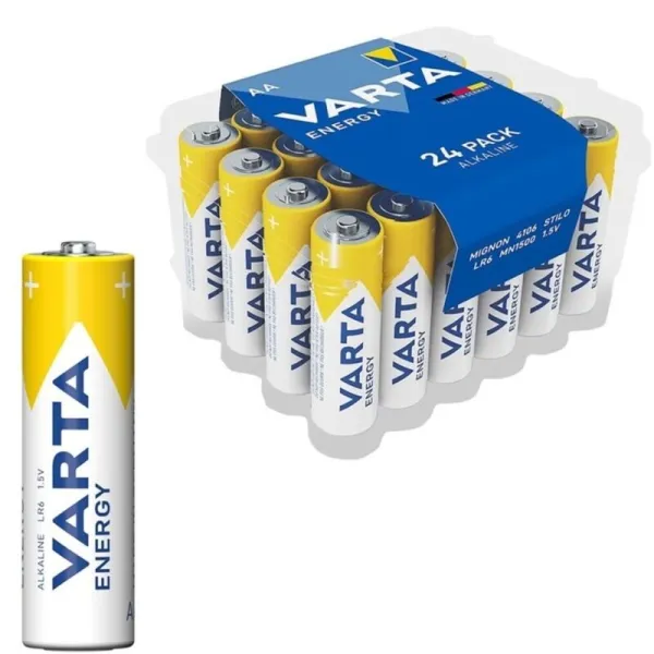 Energy Alkaline Batterie Aa Lr6 Pack*24 Batterien von Varta | Fesselliebe.de