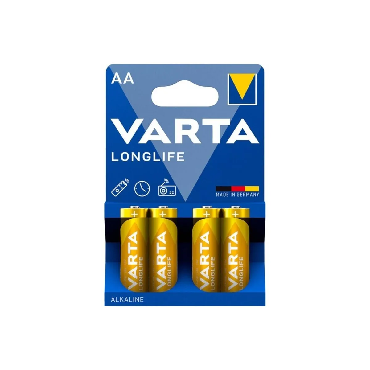Langlebiges Alkaline-Batterie Aa Lr6 Blister*4 von Varta | Fesselliebe.de