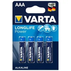 Longlife Power Alkalibatterie Aaa Lr03 4 Einheit von Varta | Fesselliebe.de