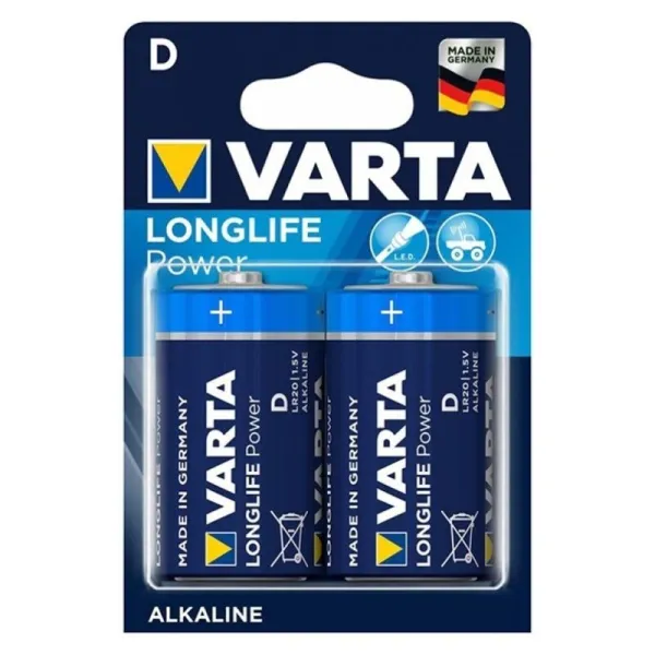 Longlife Power Alkalibatterie D Lr20 2 Einheit von Varta | Fesselliebe.de