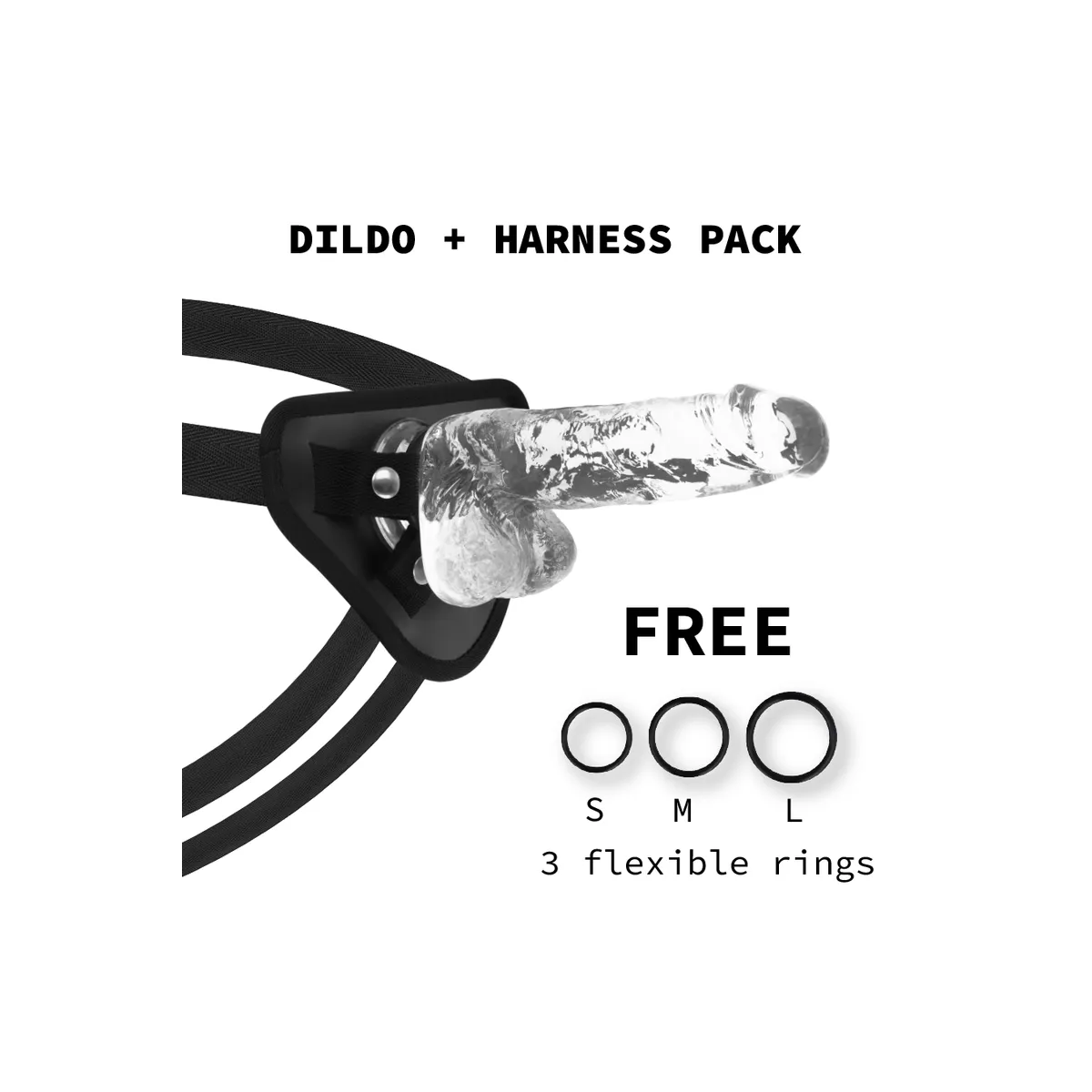 Geschirr + Klarer Hahn mit Eier 18,5 cm -O- 3,8 cm von X Ray | Fesselliebe.de