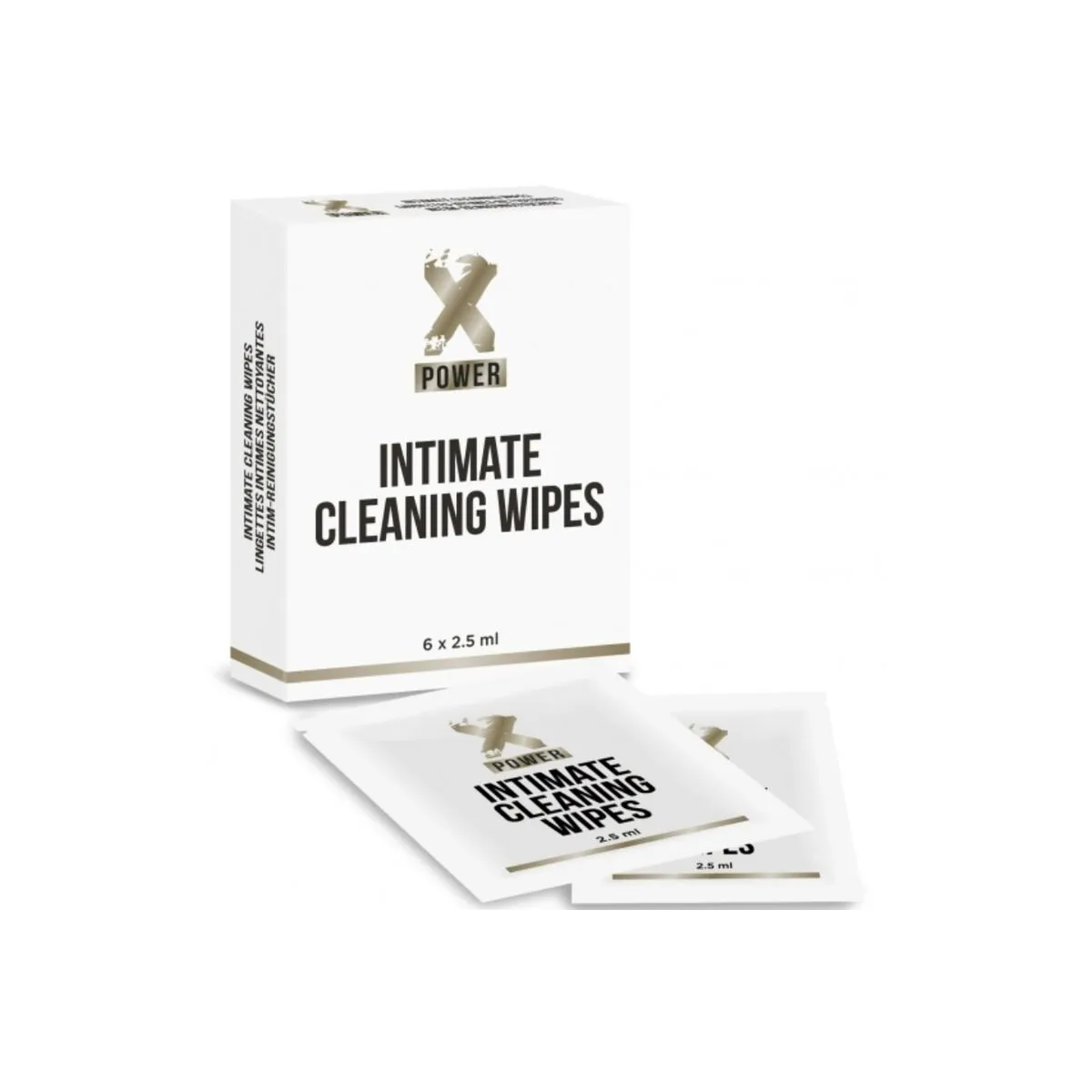 Intim-Reinigungstücher 6 Stück von Xpower | Fesselliebe.de