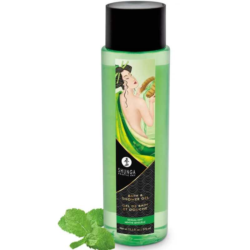 Bade & Duschgel Sensual Mint 370 ml von Shunga Bath Experience | Fesselliebe.de