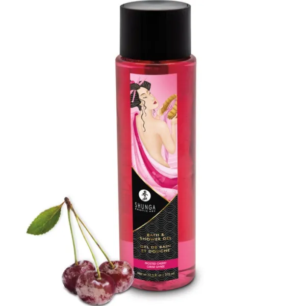 Bade & Duschgel Frosted Cherry 370 ml von Shunga Bath Experience | Fesselliebe.de